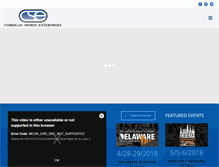 Tablet Screenshot of corrigansports.com